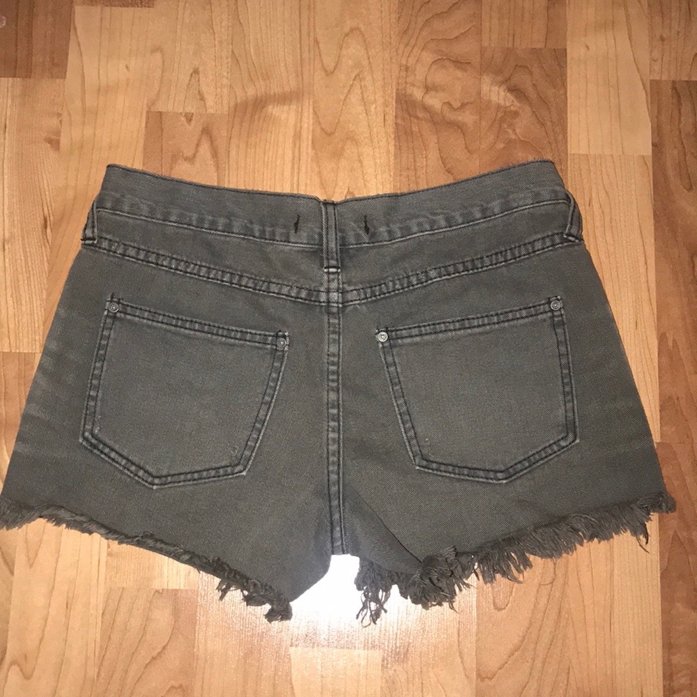 Free People Studded Jean Shorts - Picture 7 of 12